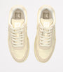 Veja Beige Leather V-90 Sneakers