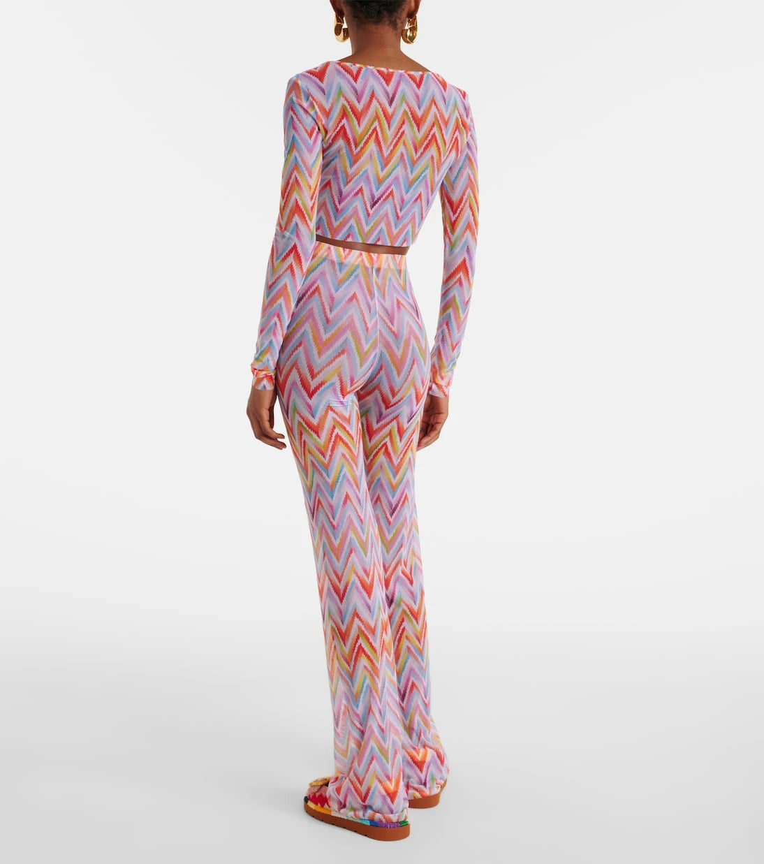 Missoni - Chevron cropped top