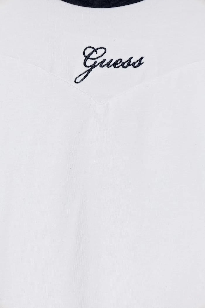 Guess pamuk ve elastanlı yazlık elbise