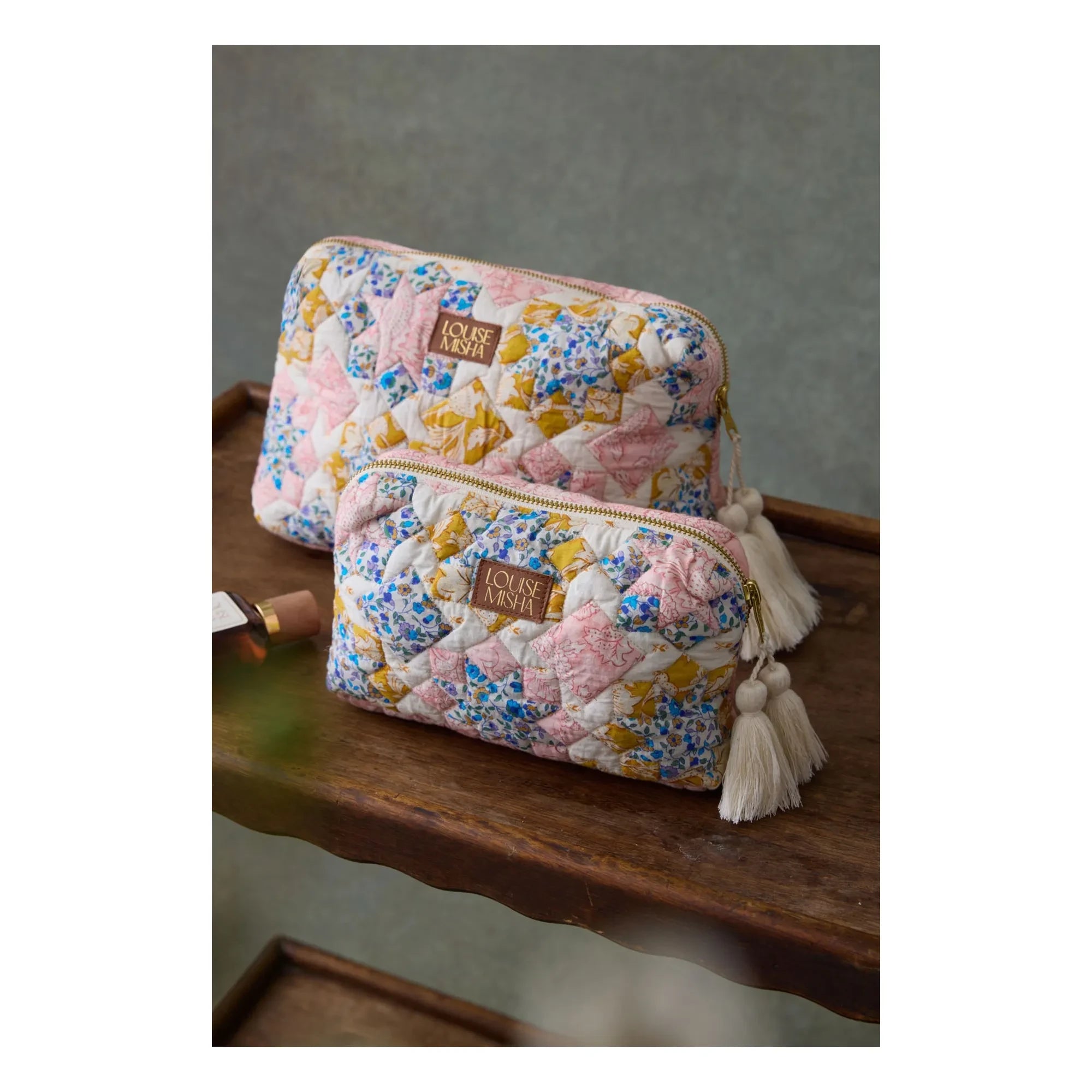 Louise Misha - Teiki toiletry bag | Pink