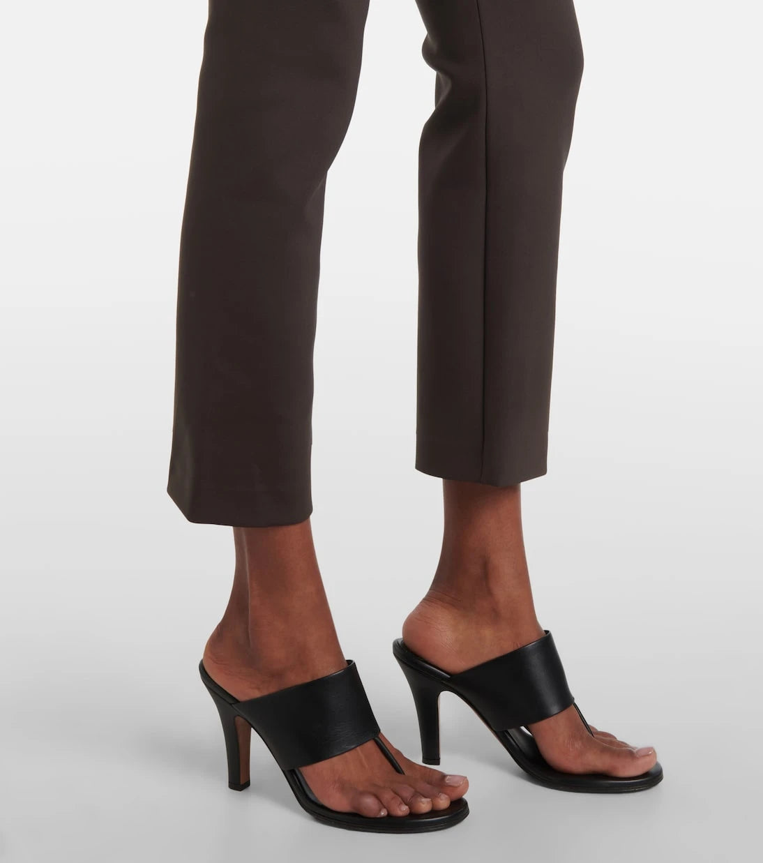 Fforme - Shim cropped jersey slim pants