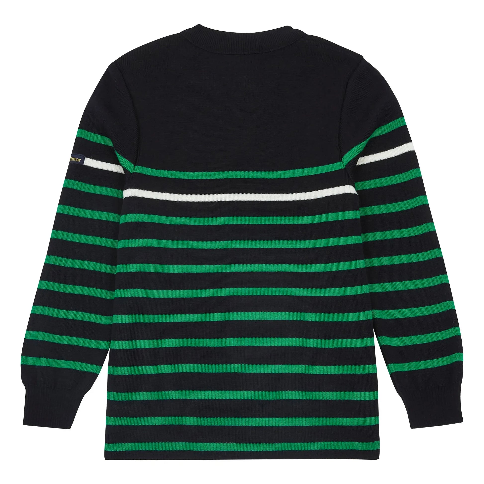 Le Minor - Striped Merino Wool Jumper x Smallable | Navy blue