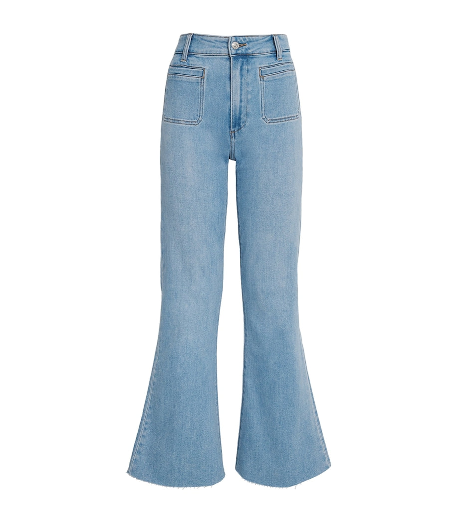 Blue Marlow Skimmer Flared Jeans