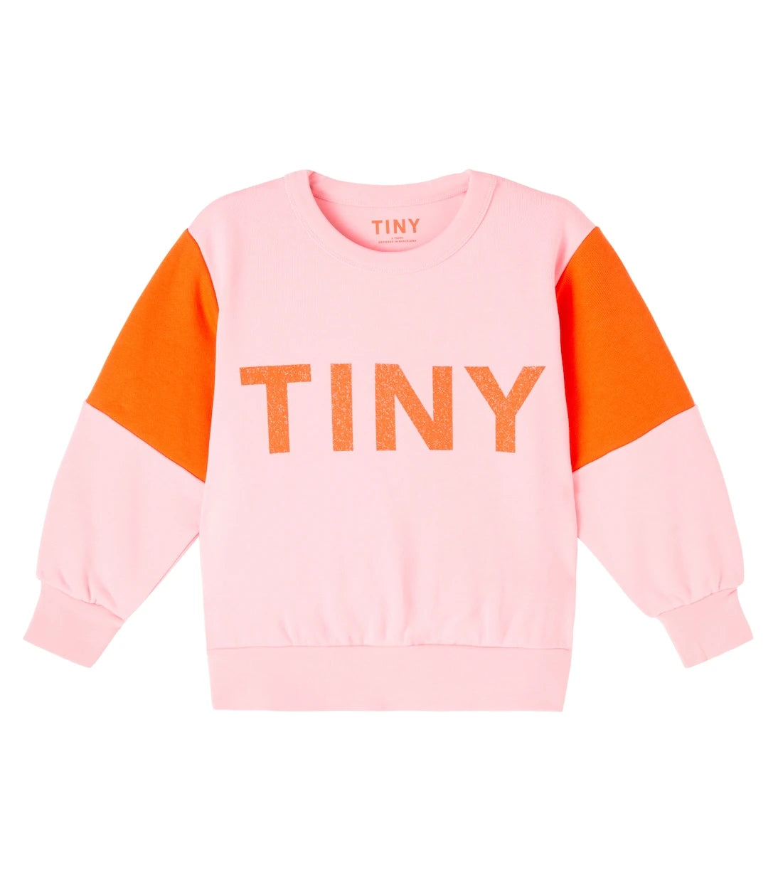 Tinycottons - Colorblocked cotton jersey sweatshirt