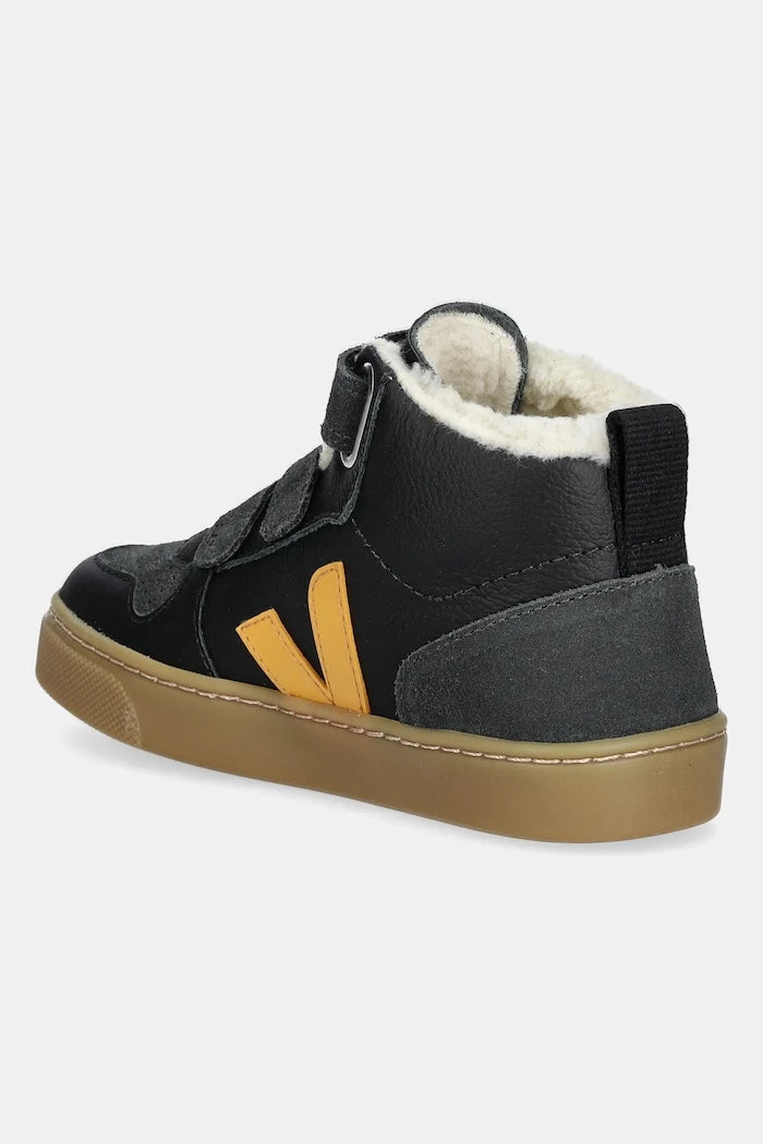 Детски кожени маратонки Veja Small V-10 Mid Winter