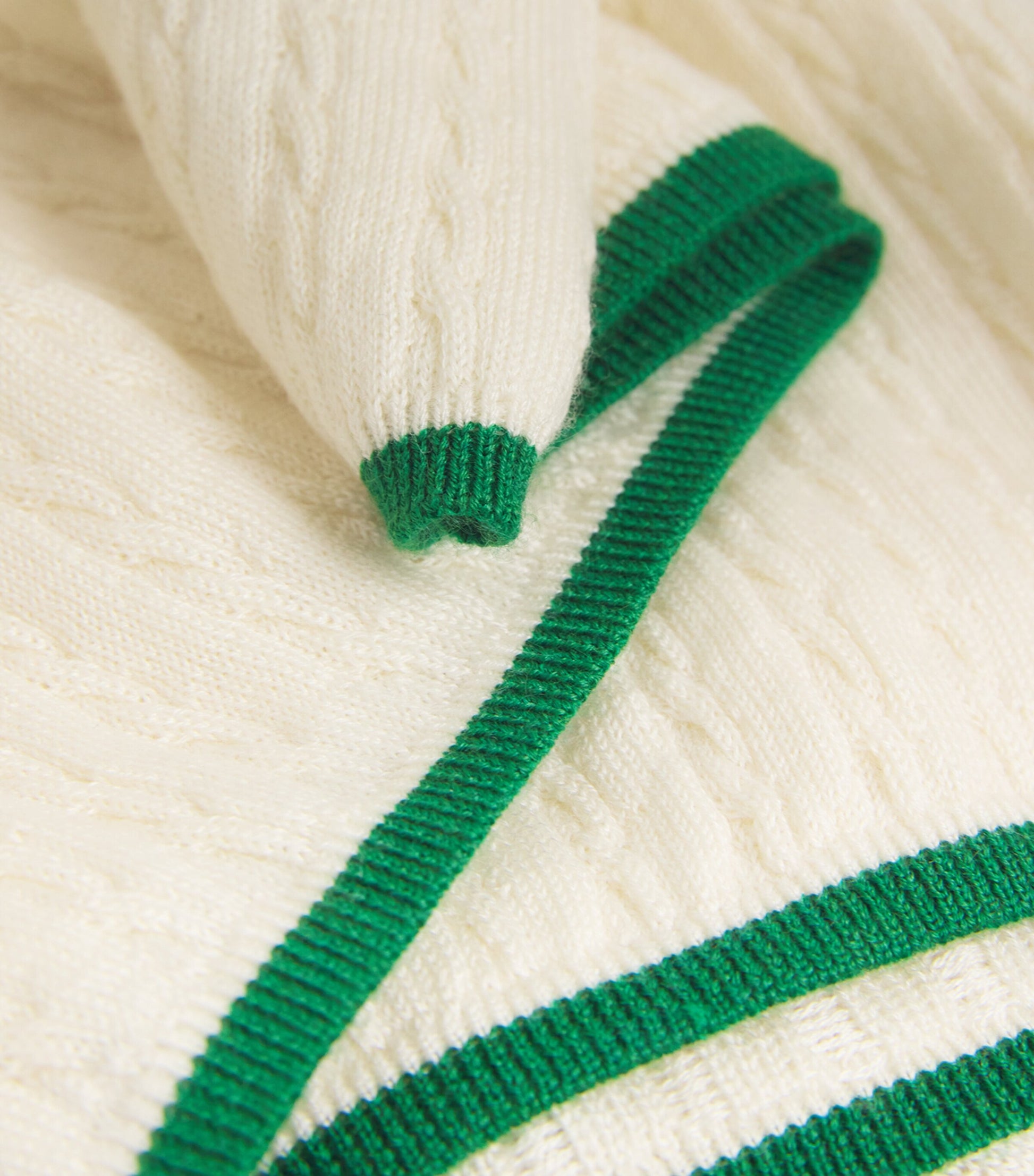 Multi Cashmere-Silk Cropped Hoodie