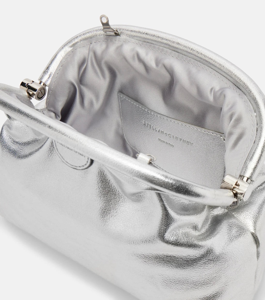 Stella McCartney - Falabella padded metallic clutch