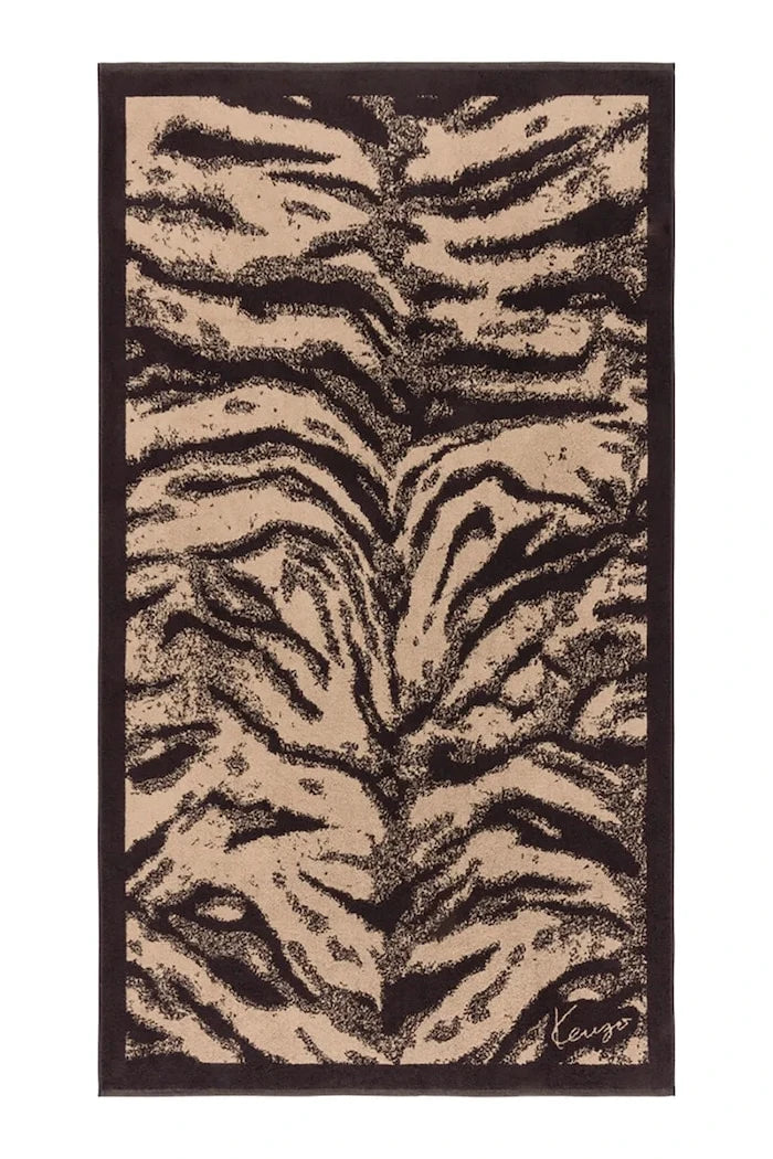 Kenzo KFAUVE Naturel Pamuk Plaj Havlusu 90 x 160 cm