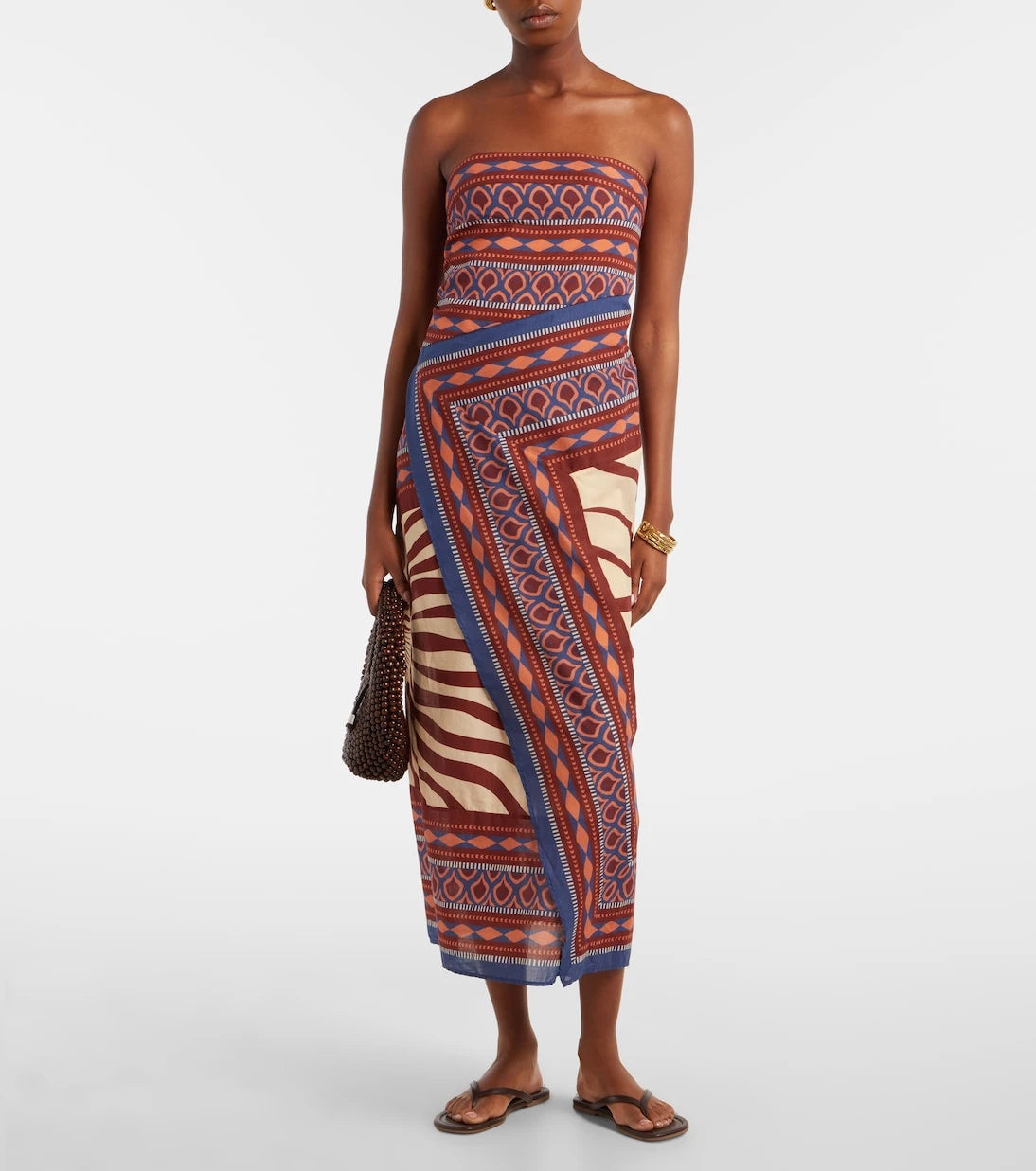 Johanna Ortiz - Printed wrap dress