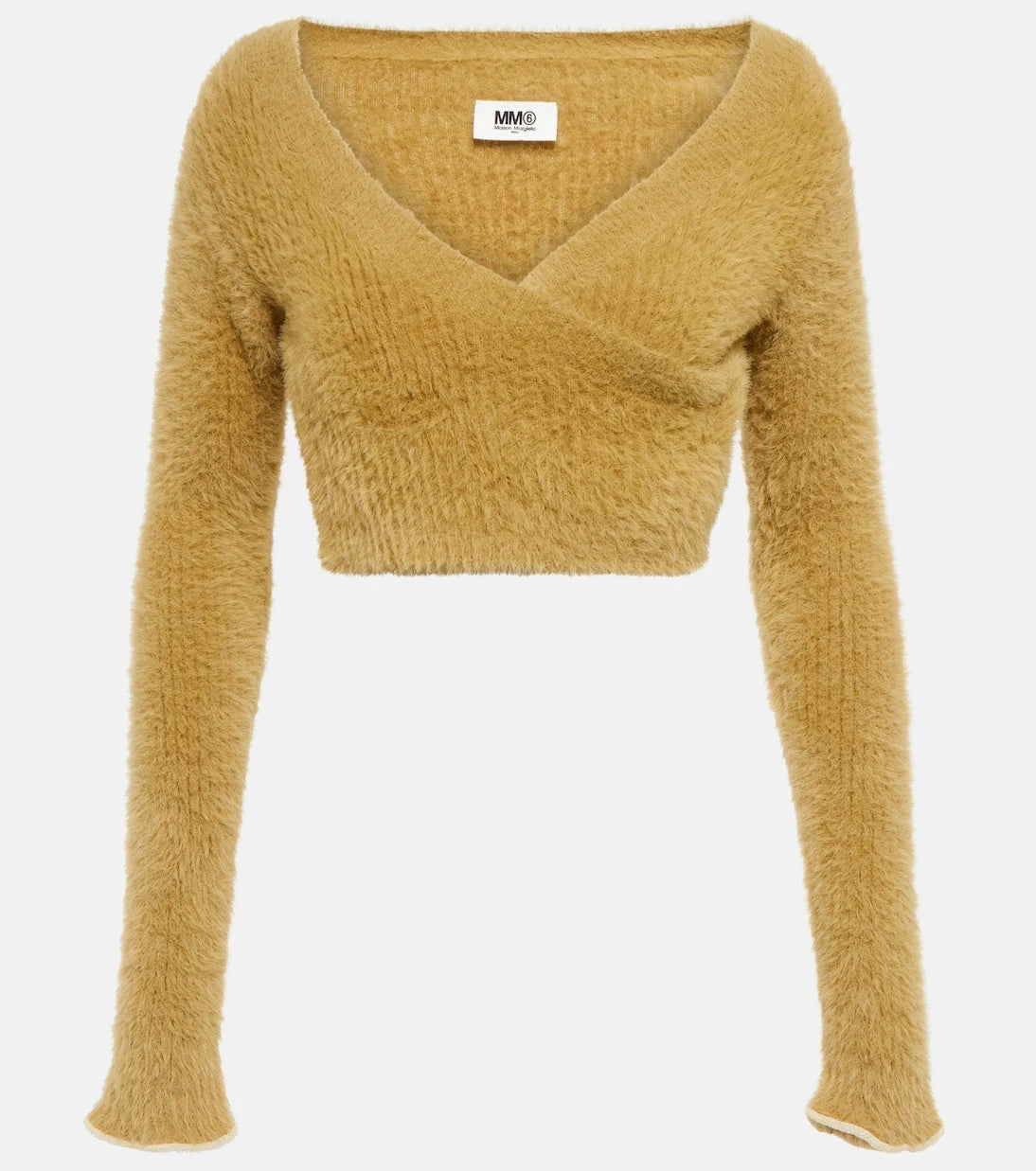 MM6 Maison Margiela - Knit crop top