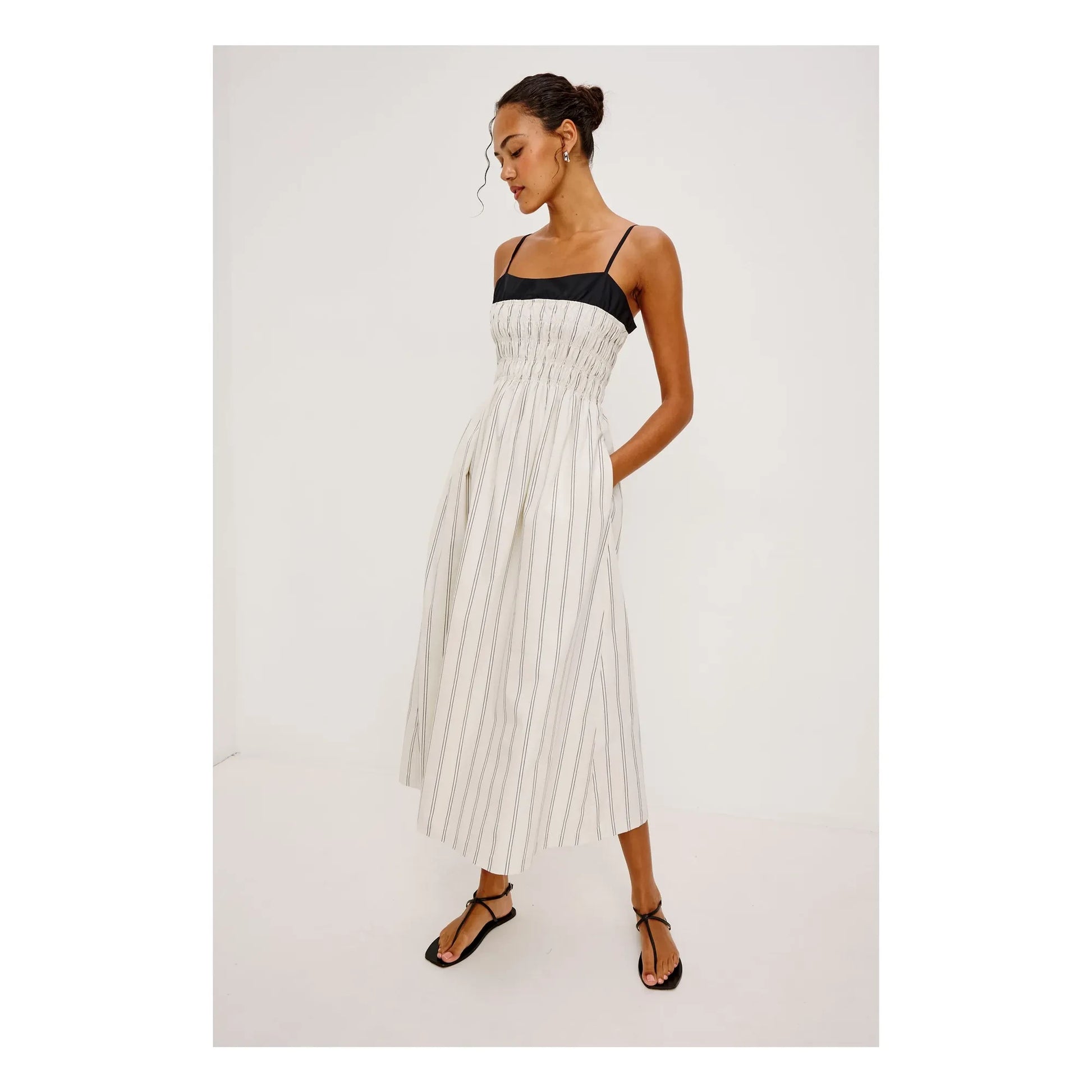 Rails - Primrose Stripes Dress | White