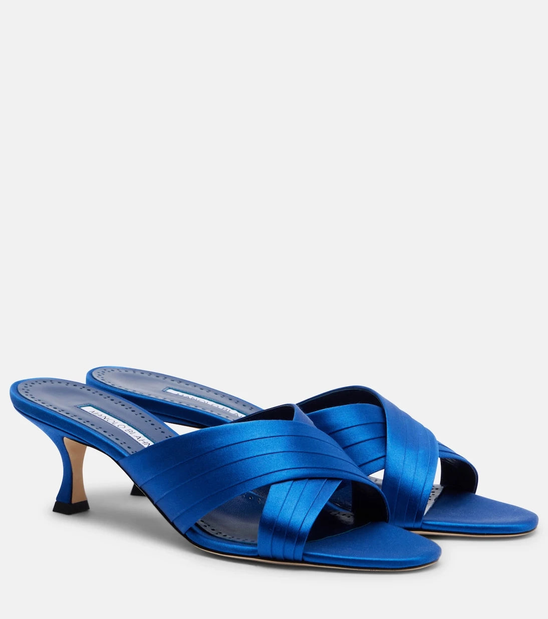 Manolo Blahnik - Viera 50 saten terlik