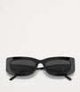 Prada Black Acetate Rectangle PR14YS Sunglasses