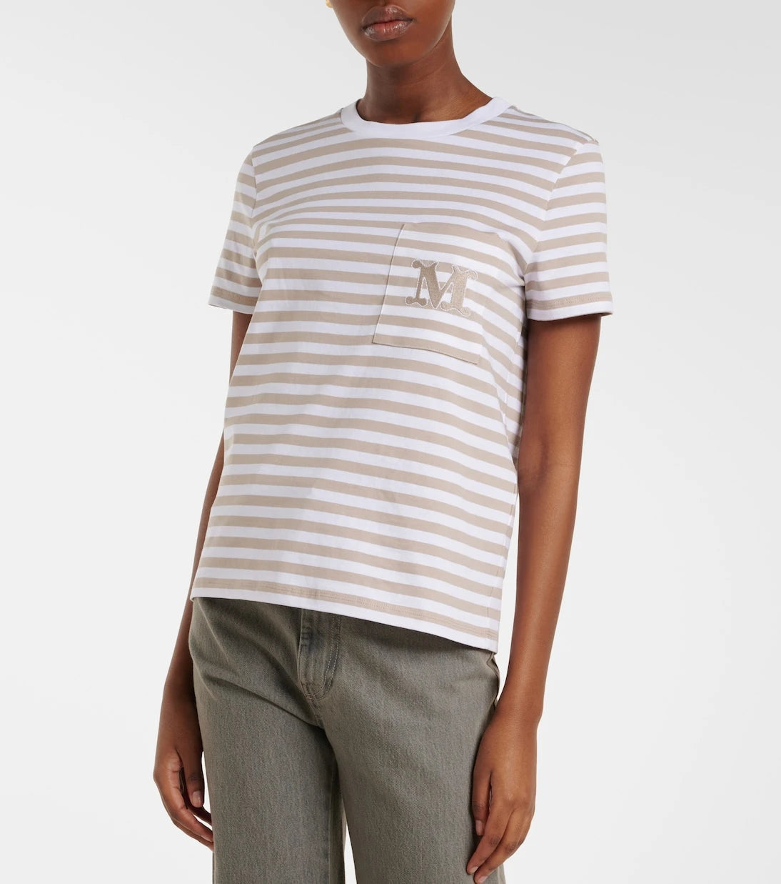 Max Mara - Oboli cotton jersey T-shirt