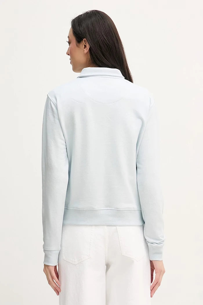 U.S. Polo Assn. суичър дамски с памук DHM LB Quarter Zip