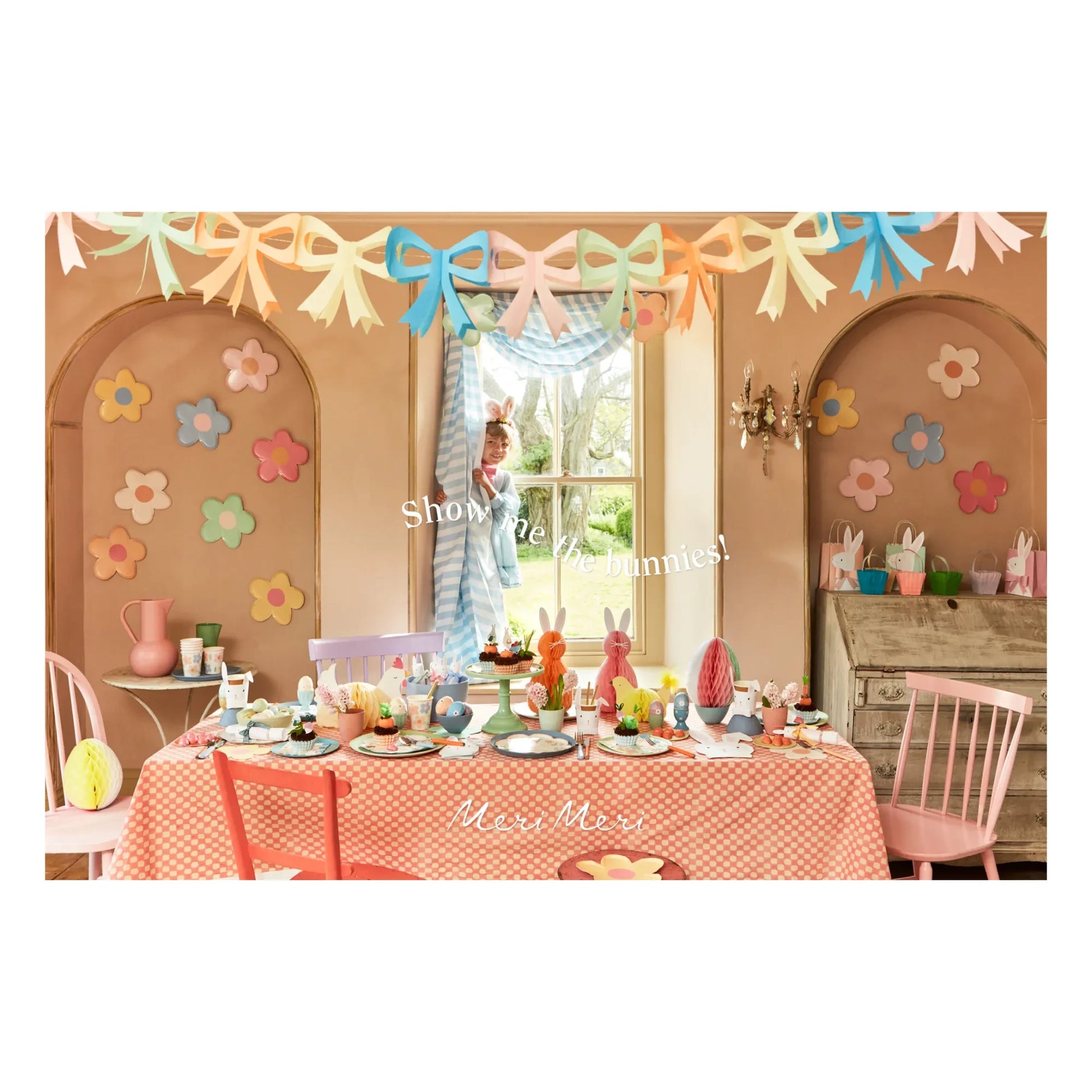Meri Meri - Easter icon dinner plates - Set of 8 | Pastel