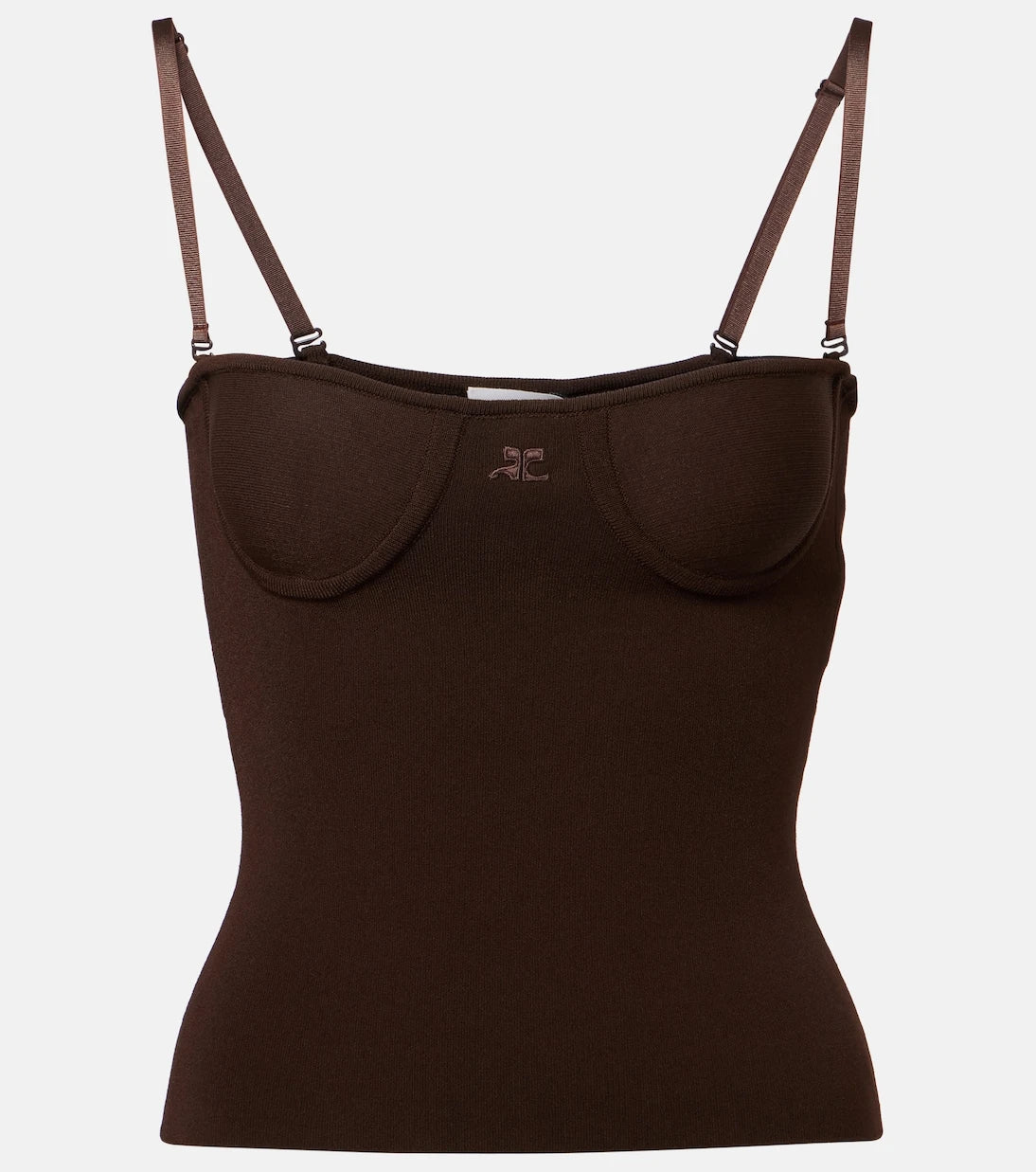 Courrèges - Logo tank top