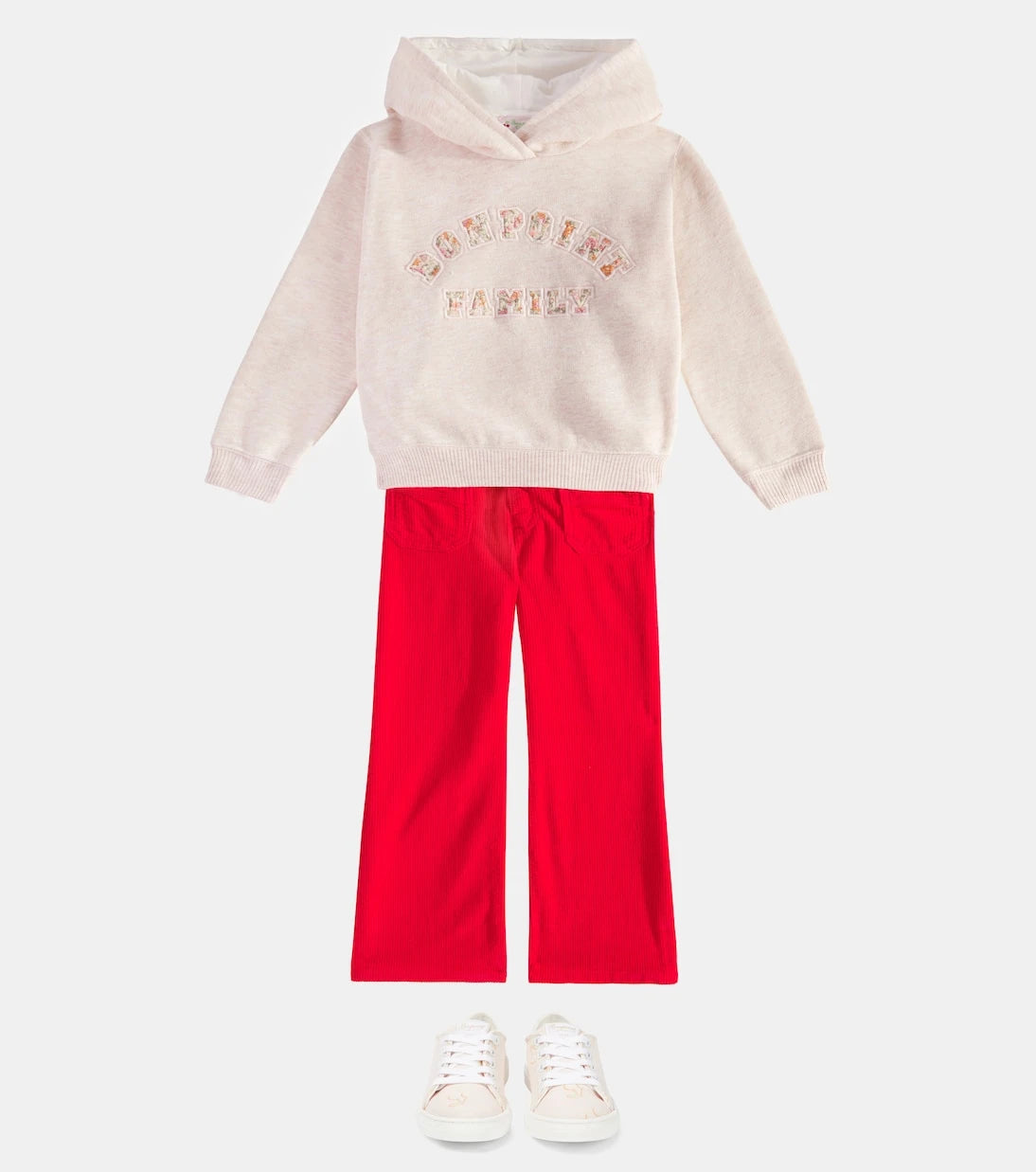 Bonpoint - Tita embroidered hoodie