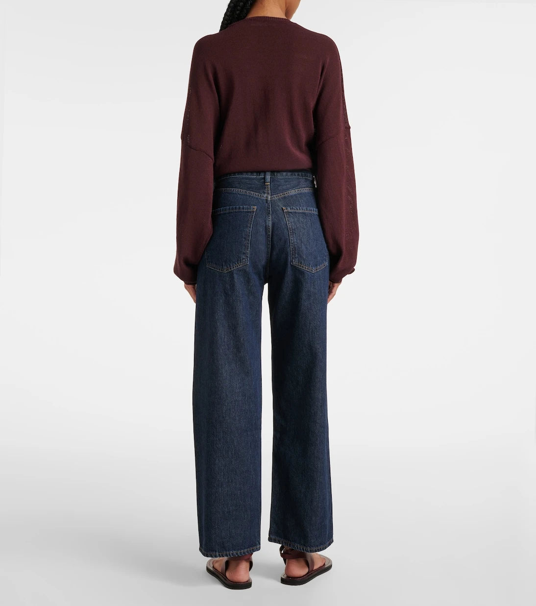 Agolde - Ren high-rise wide-leg jeans