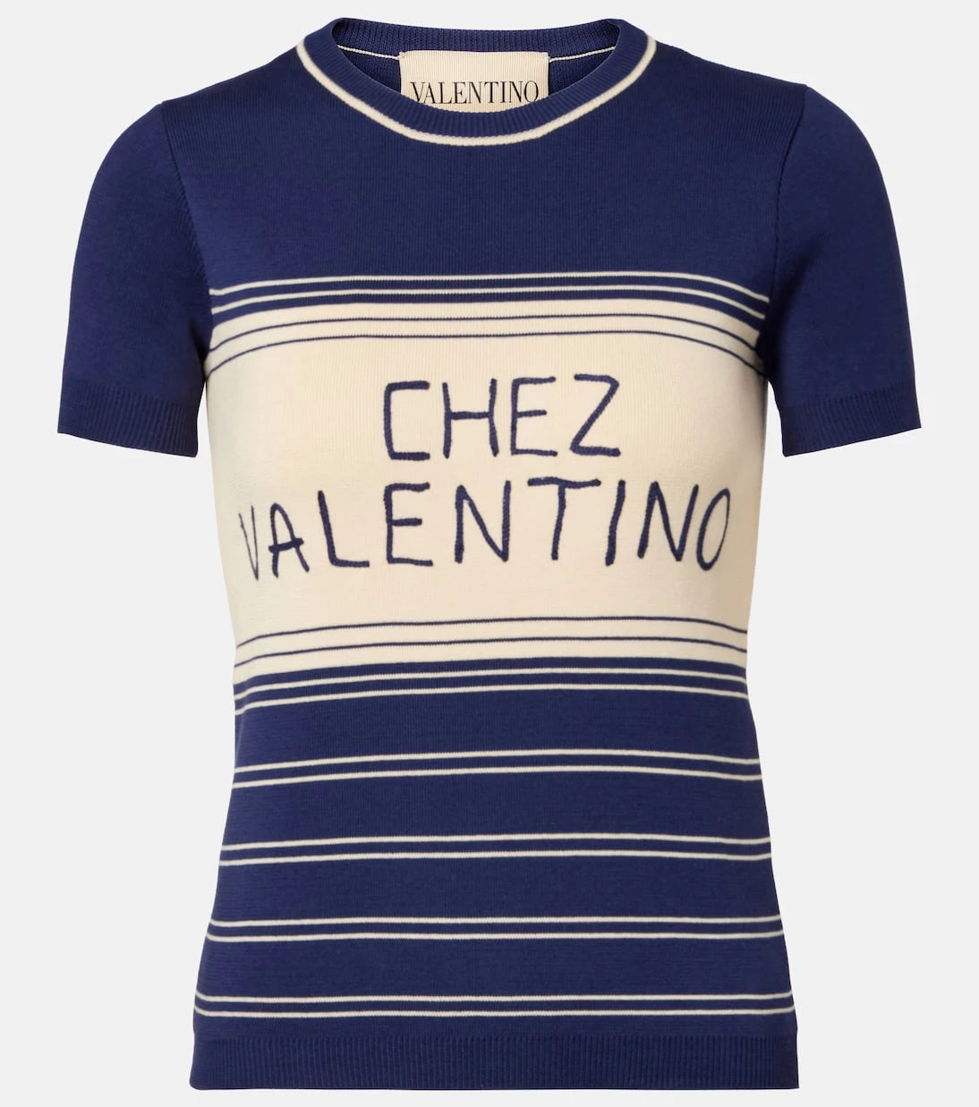 Valentino - Chez Valentino cotton T-shirt