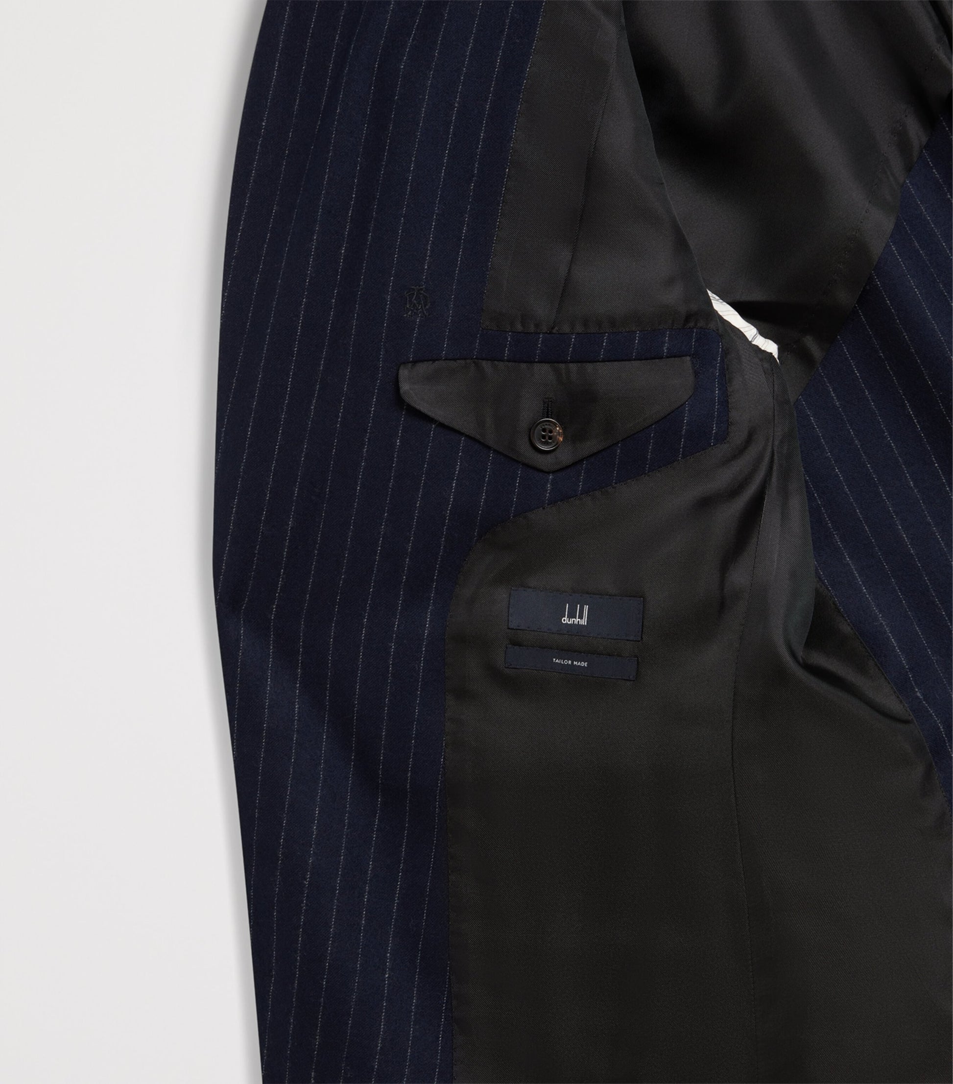 Dunhill Merino Wool Chalkstripe Bourdon Blazer