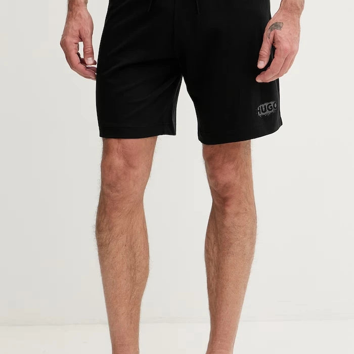 HUGO Erkek Pamuklu Kısa Pijama Altı SPRAY_SHORTS