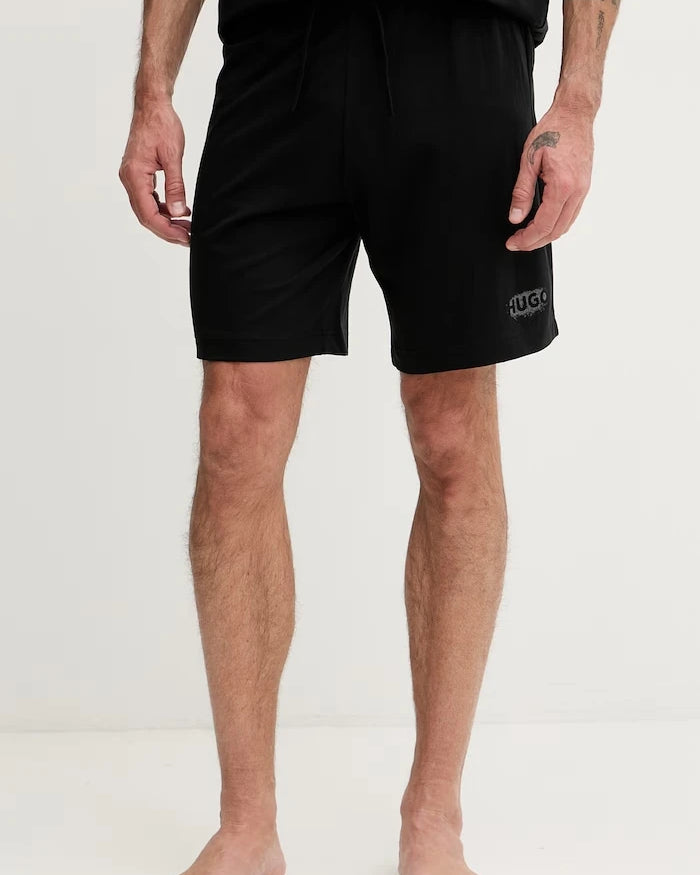 HUGO Erkek Pamuklu Kısa Pijama Altı SPRAY_SHORTS