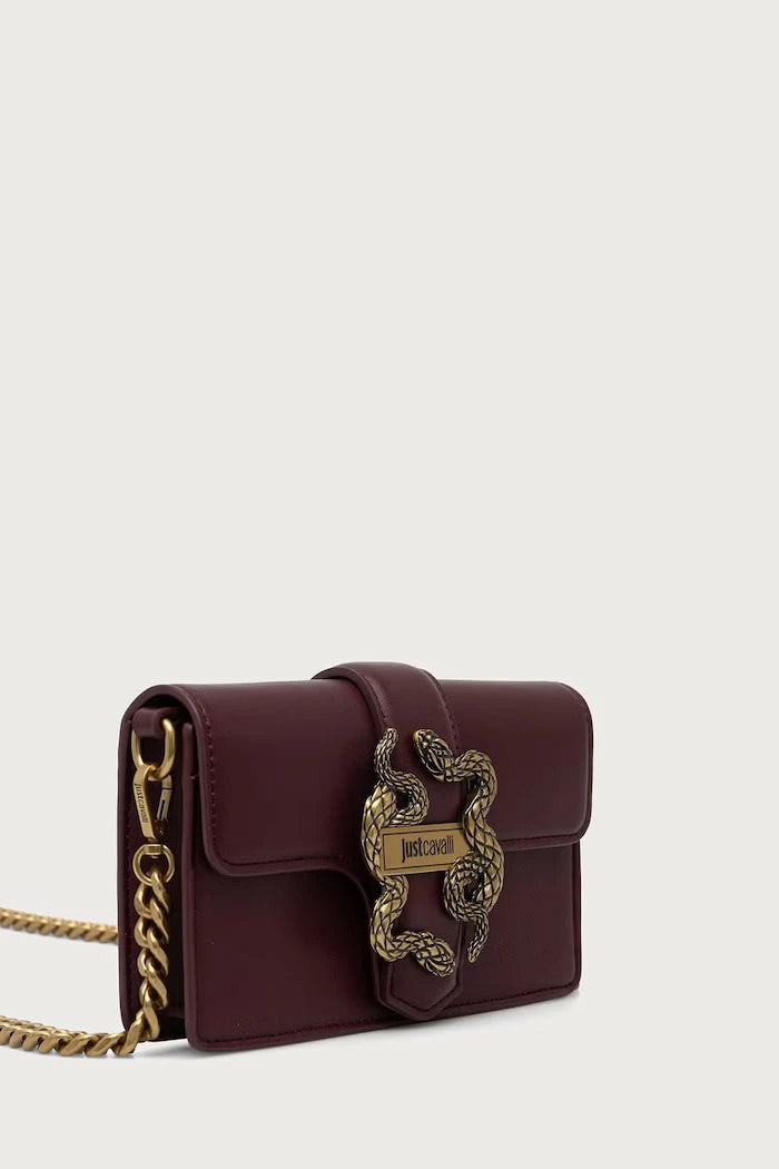 Just Cavalli suni deri kadın crossbody çanta