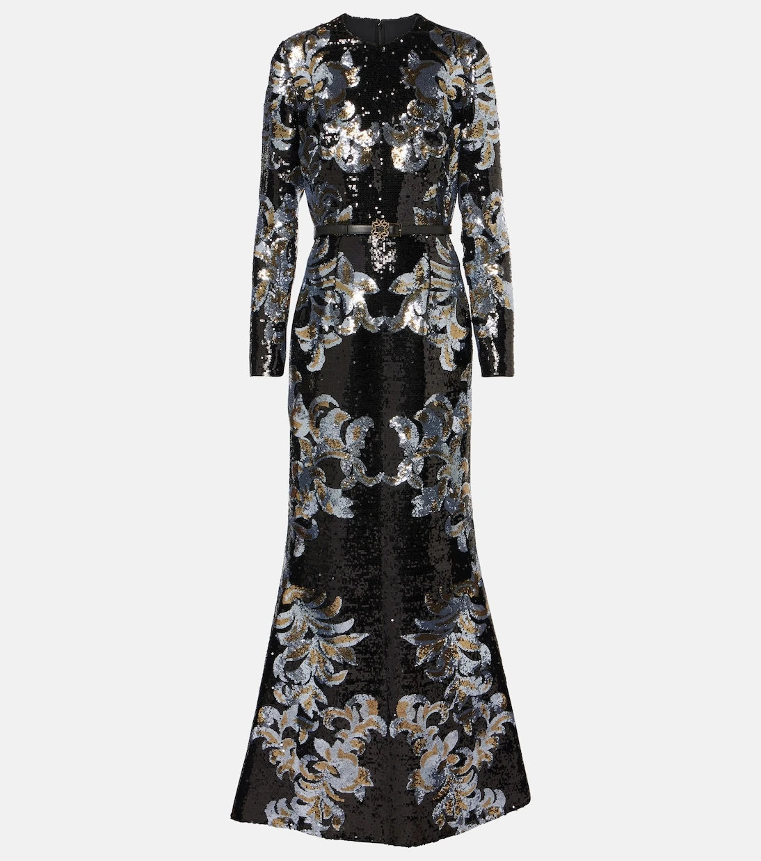 Elie Saab - Printed sequined gown