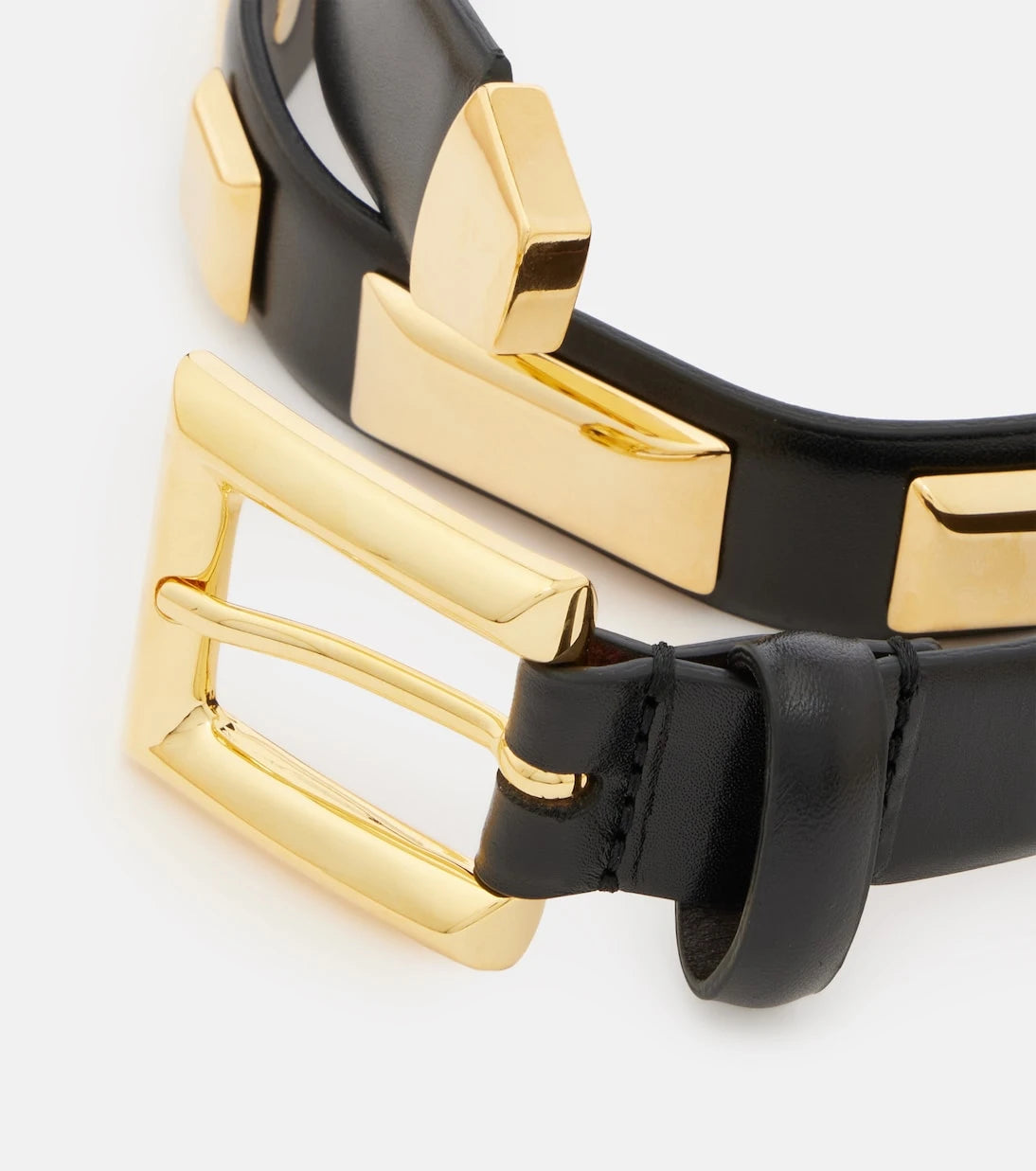Nour Hammour - Josephine studded leather belt