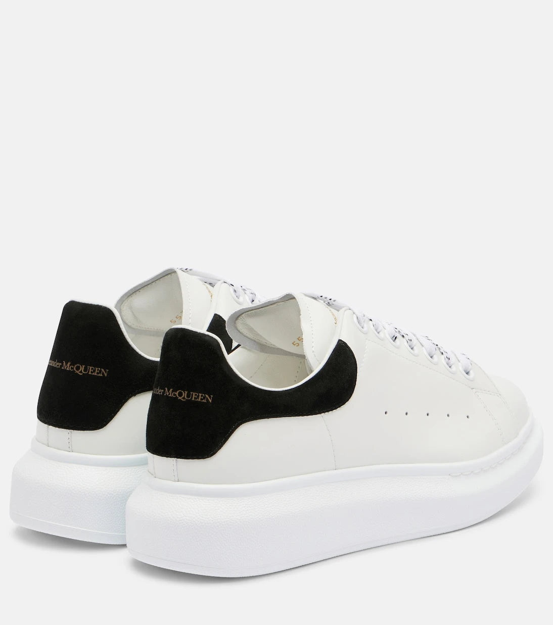 McQueen - Oversized leather sneakers