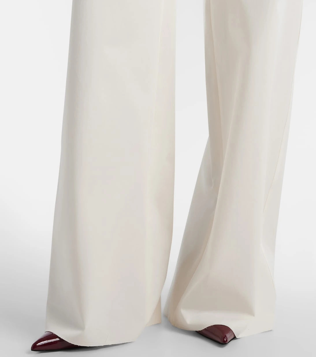 Max Mara - Dentice cotton-blend straight pants