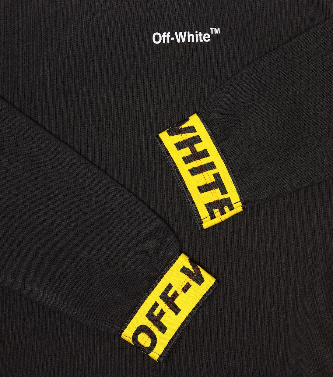 سويت شيرت من جيرسيه القطن بشعار Off-White Kids