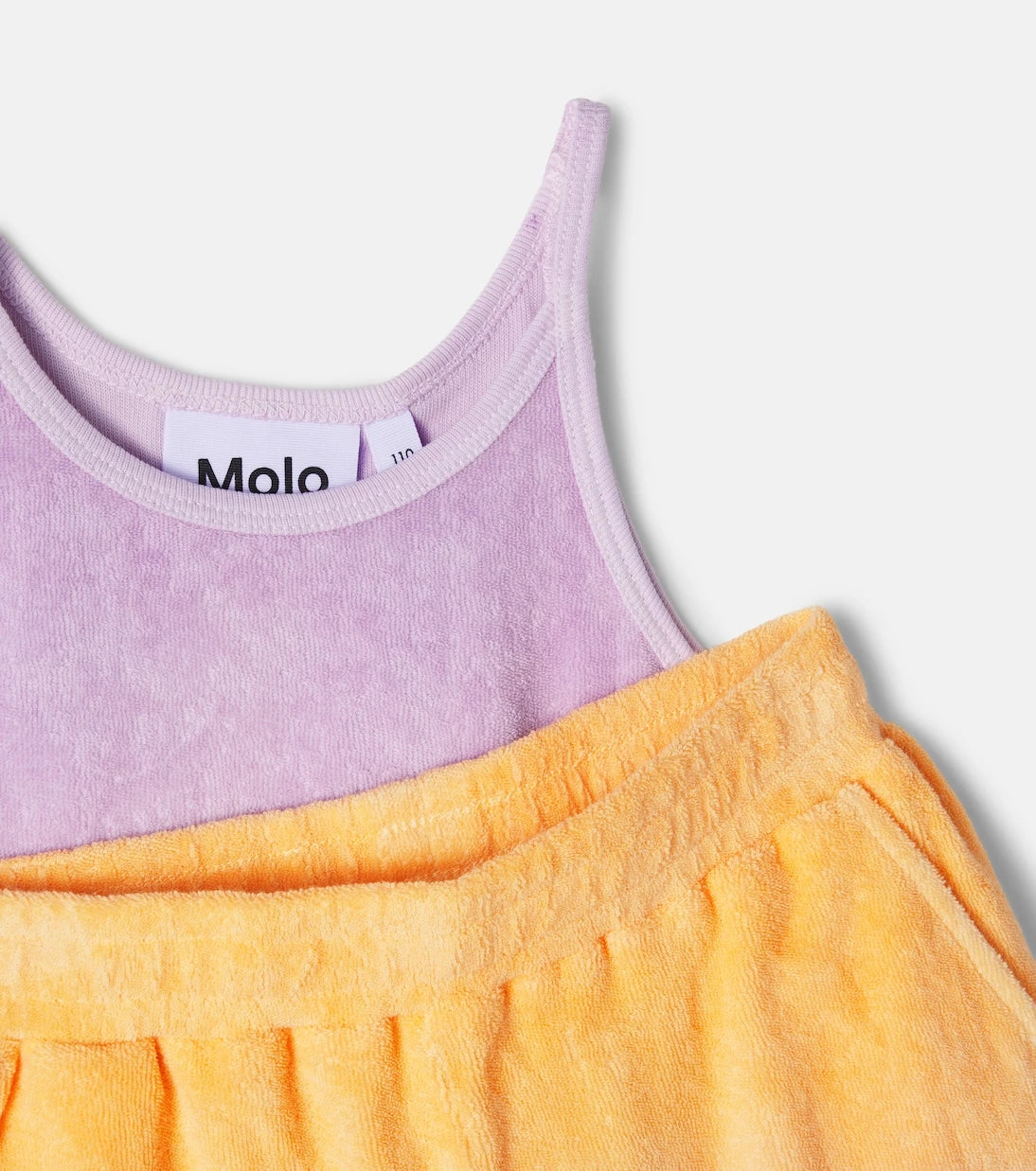 Molo - طقم شورت وتوب من قماش تيري القطني