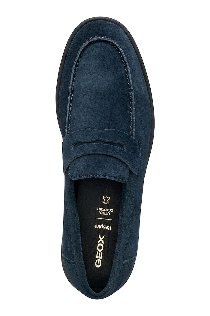 Велурени мокасини Geox U SPHERICA EC17