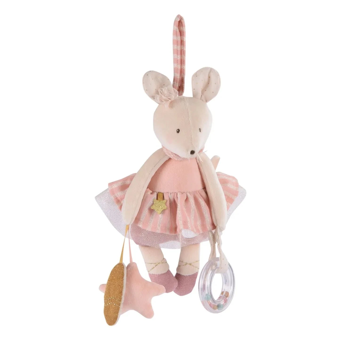 Moulin Roty - Activity plush Mouse - The little dancing school