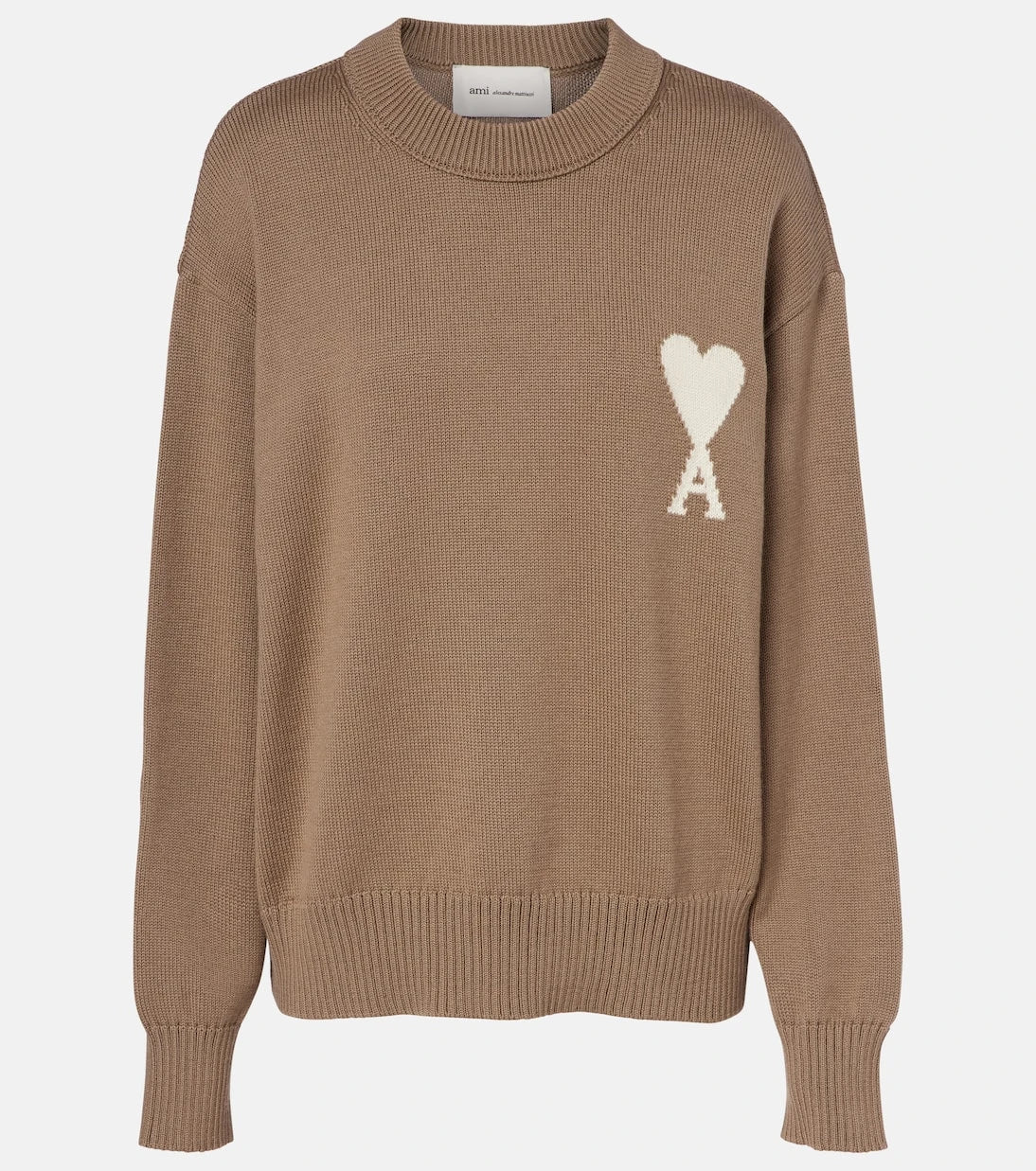 Ami Paris - Ami De Cœur wool and cotton sweater