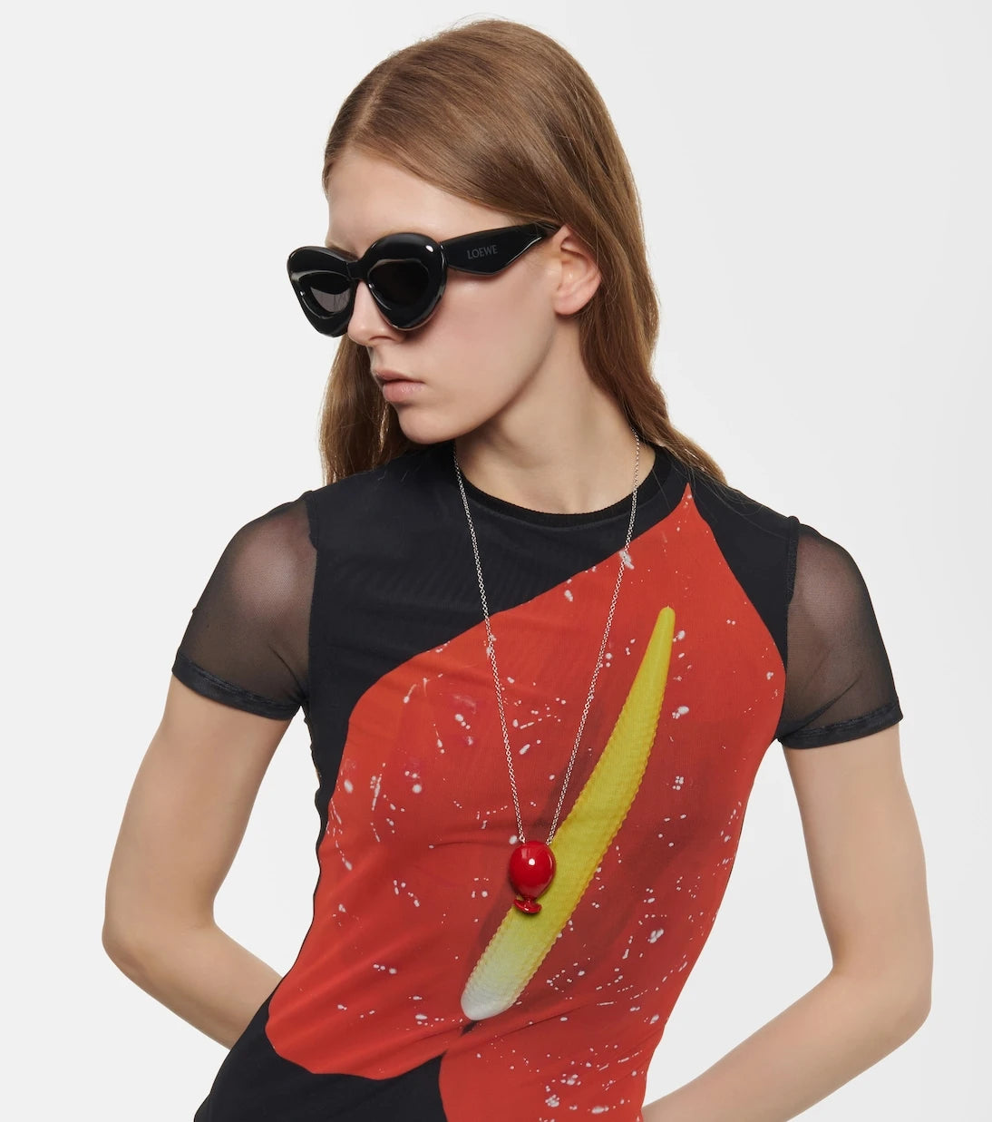 Loewe - نظارات شمسية عين القطة المنتفخة