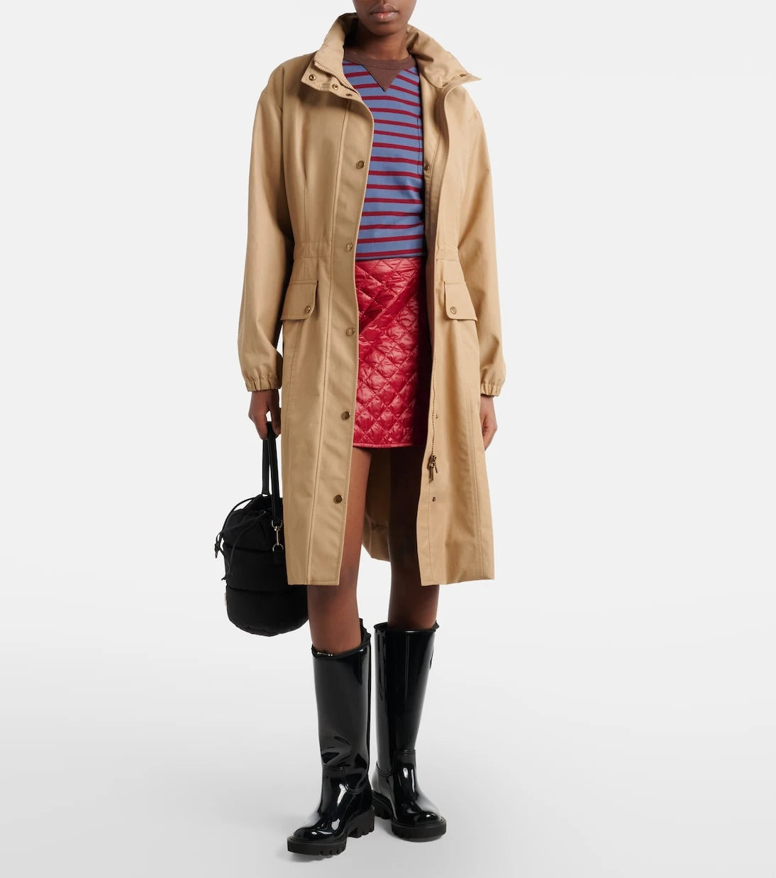 Moncler - Rhododendron technical cotton-blend parka