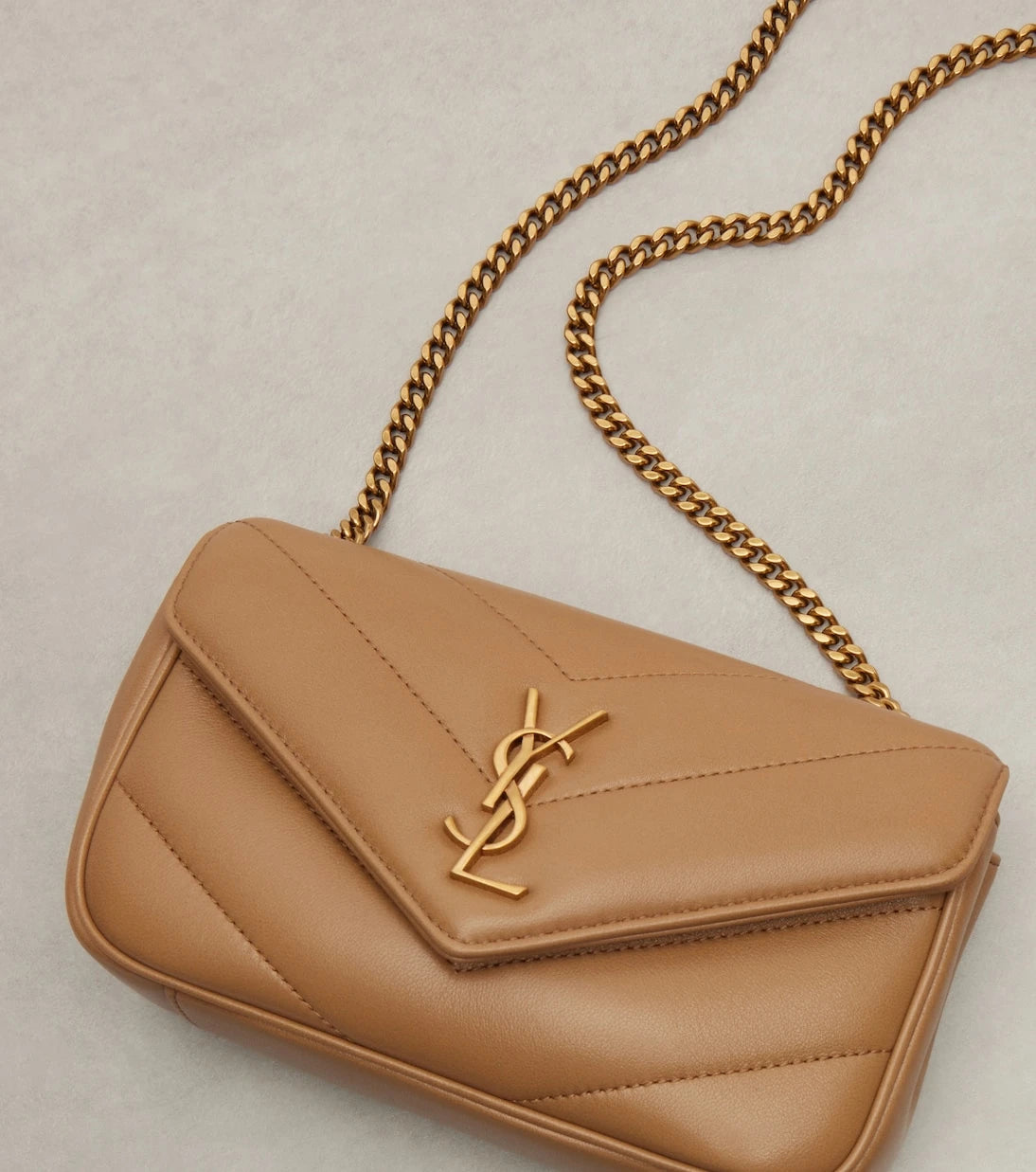 Saint Laurent - Loulou Mini leather crossbody bag