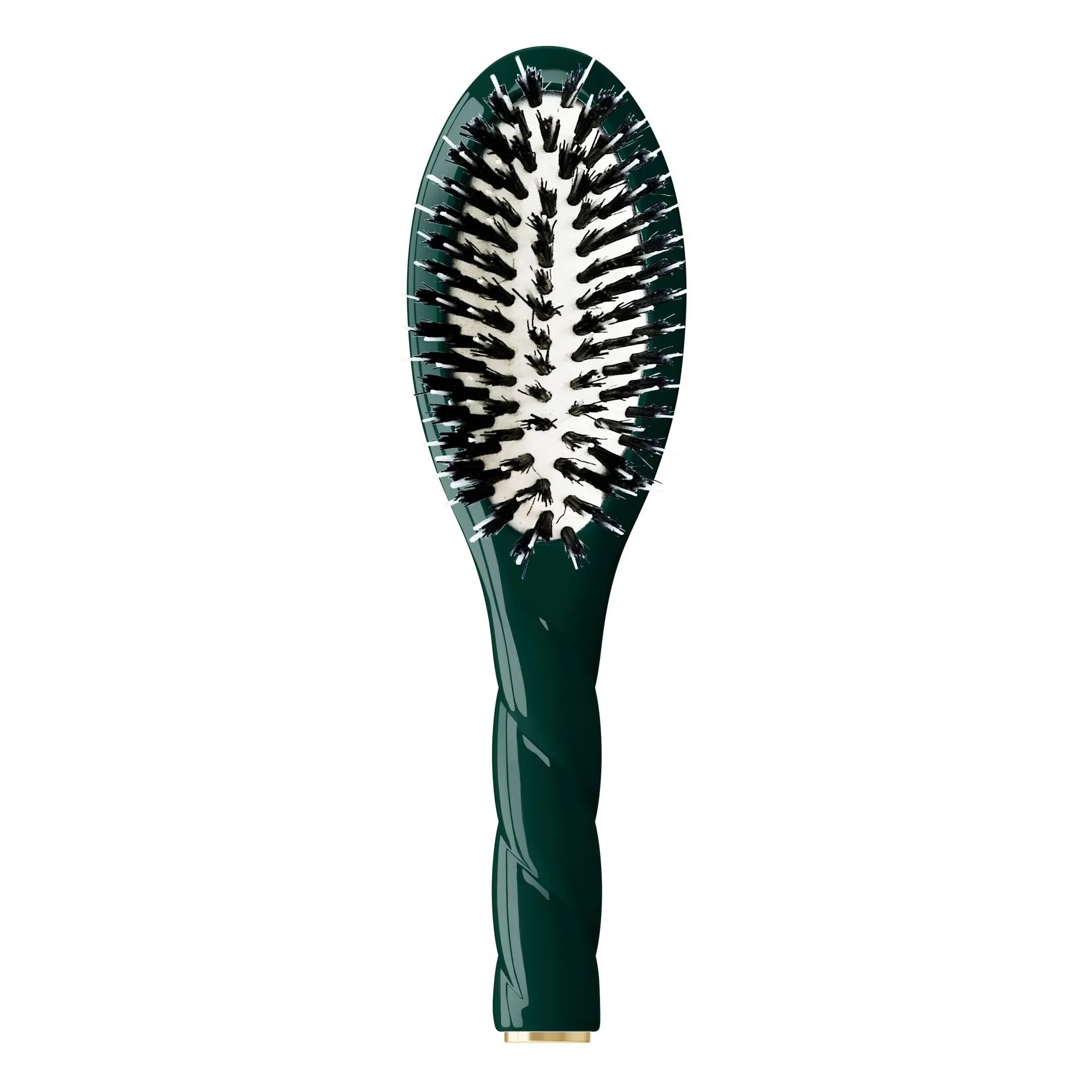 La Bonne Brosse - Small brush L'Indispensable N°2 - Care &amp; Shine  | Emerald green