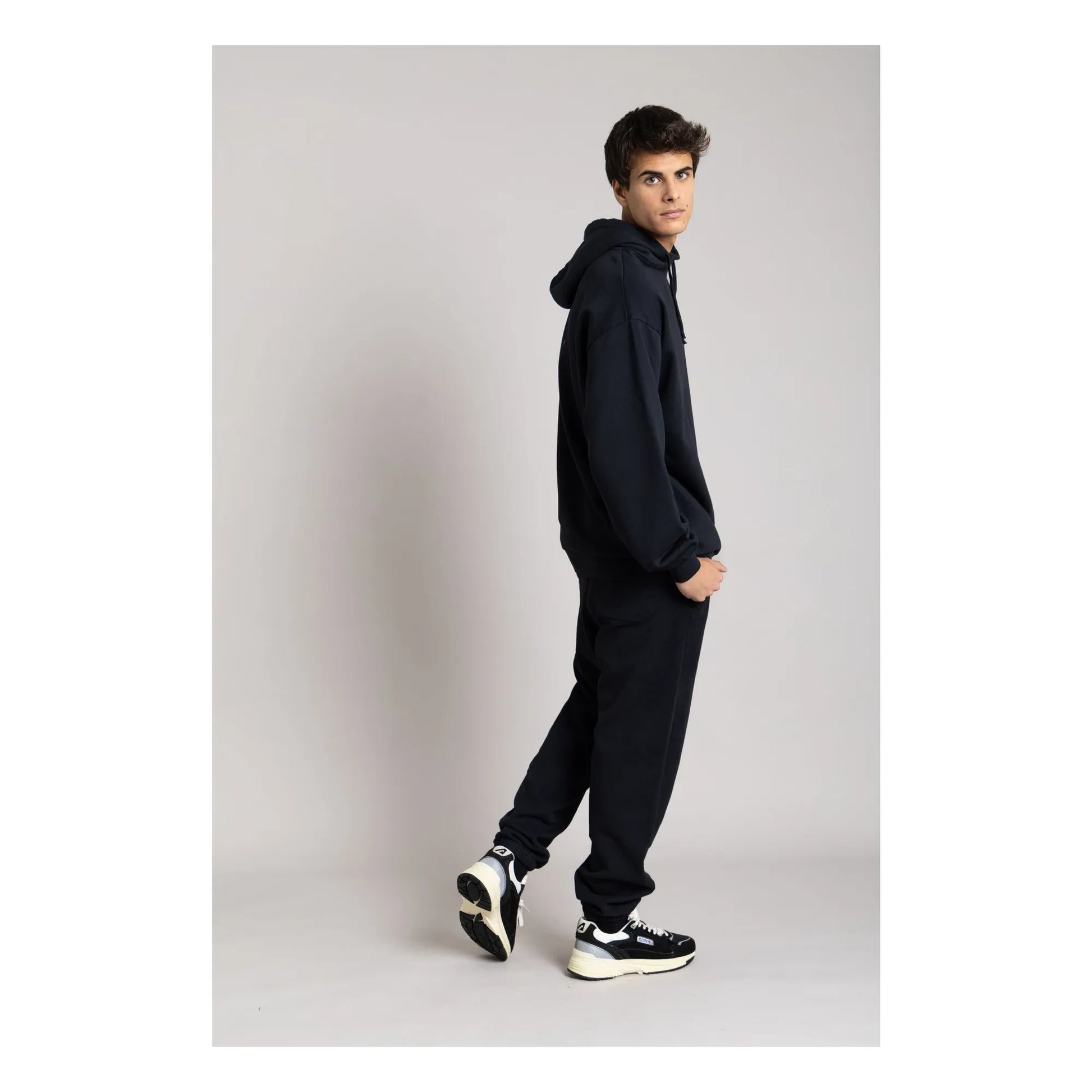 Smallable Man - Jogger Shuffle Organic Cotton | Black