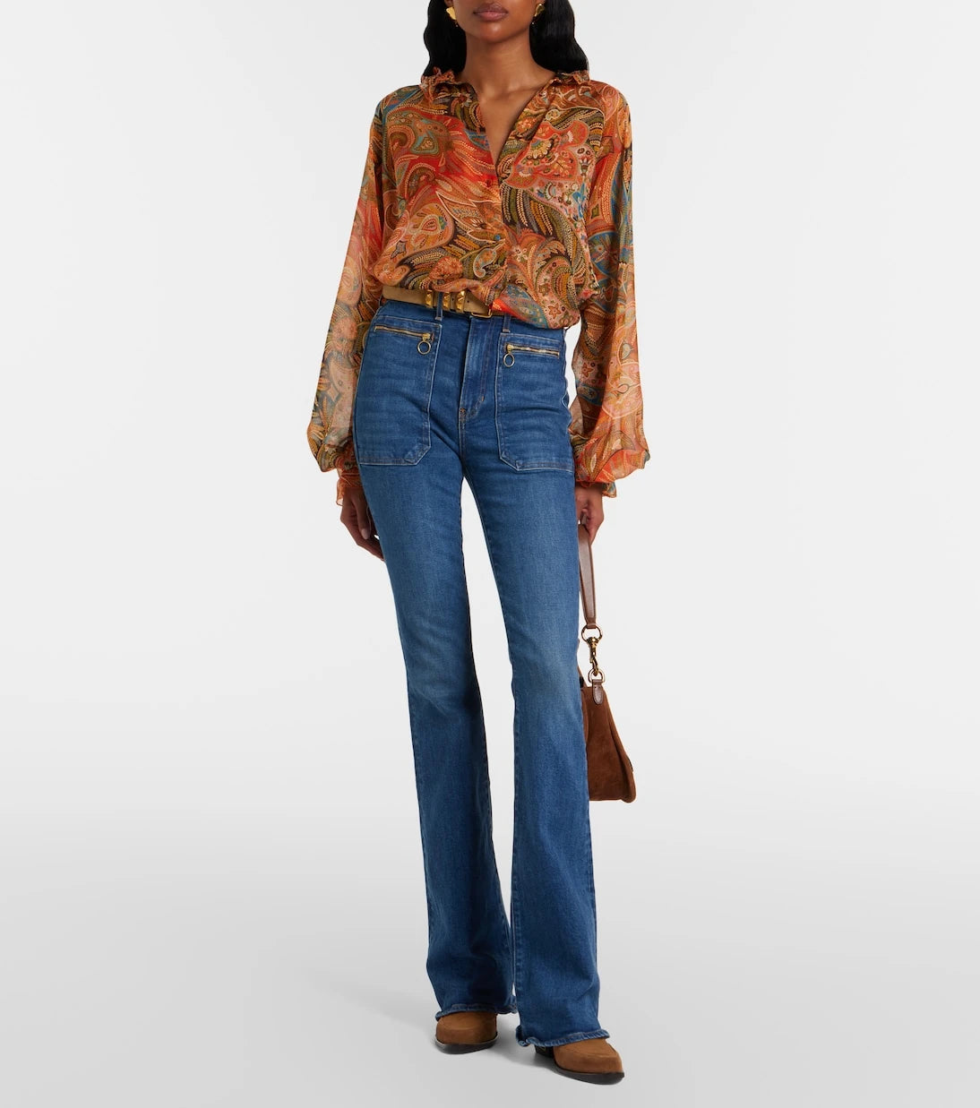 Veronica Beard - Beverly flared jeans