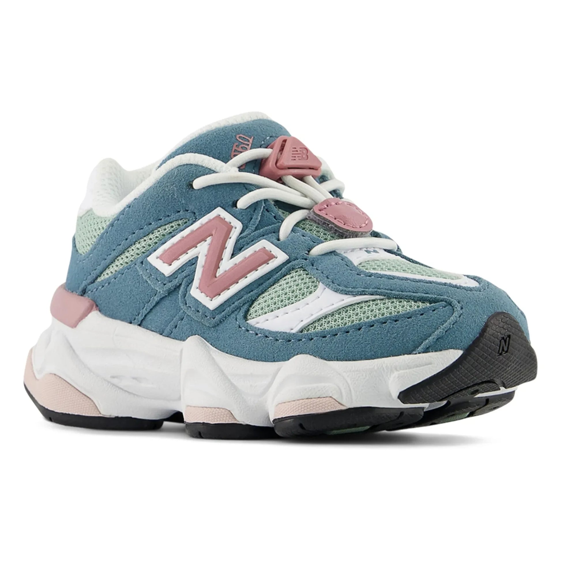 New Balance - Elasticated Lace Sneakers 9060 | Dark green