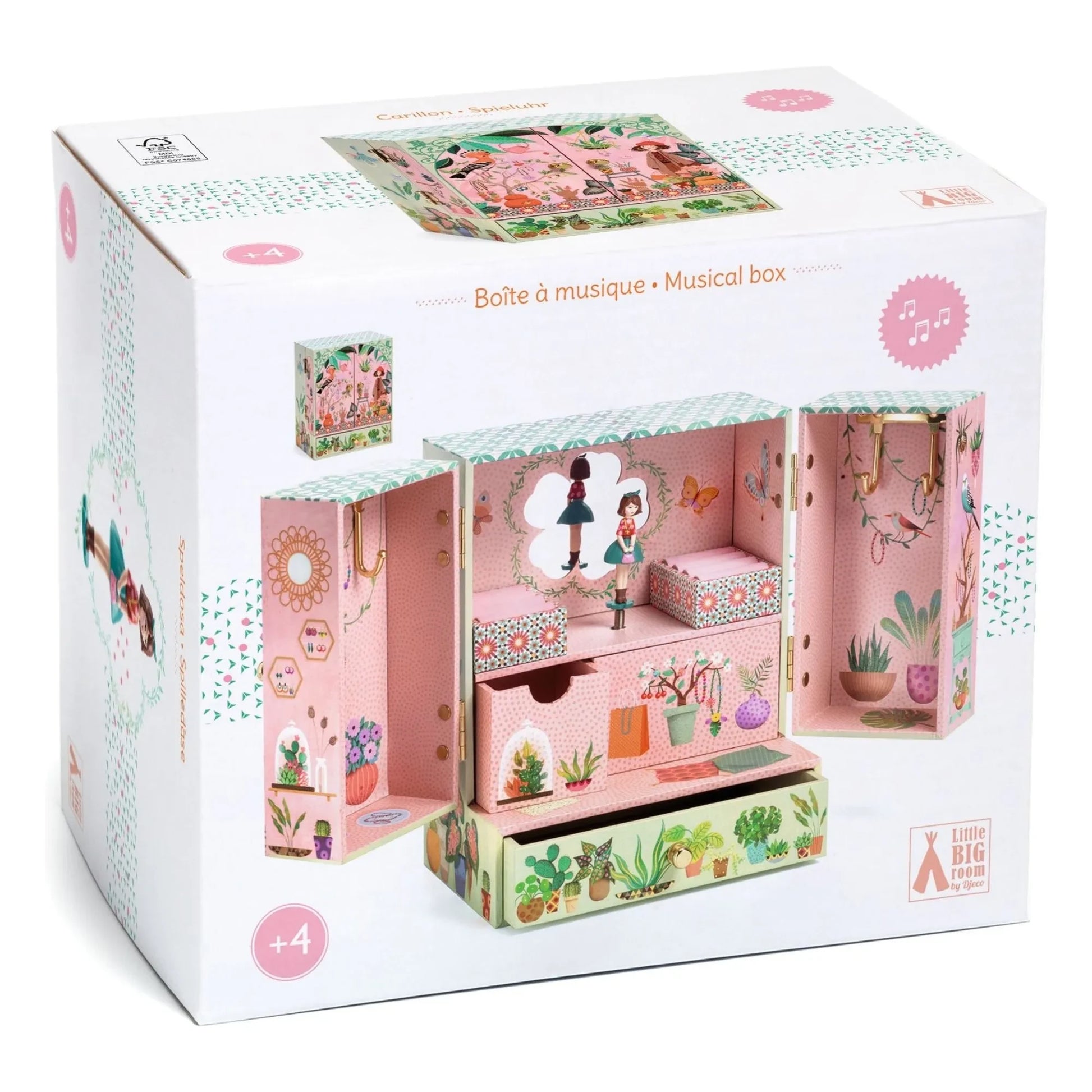 Djeco - Jardin Secret music box