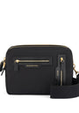 Triple Zip Cross-Body Bag