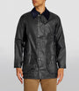 Navy Waxed Beaufort Jacket