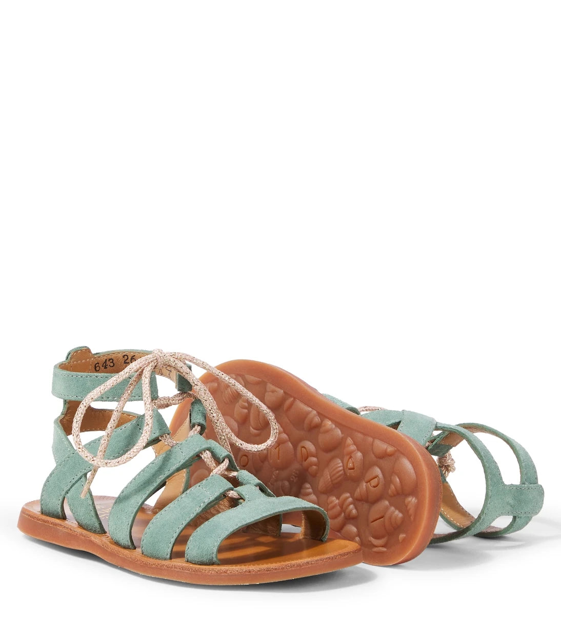 Pom d'Api - Plagette Guily suede sandals