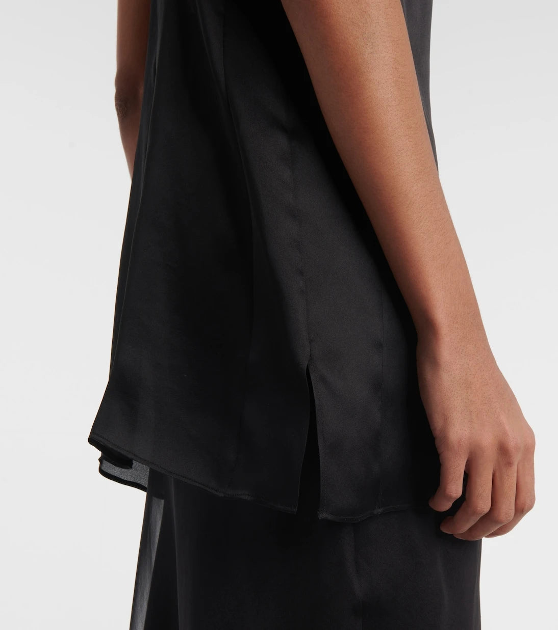 Khaite - Talsie silk organza top