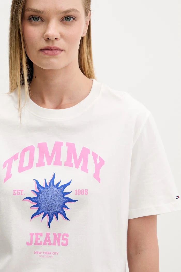 Tommy Jeans тениска дамска от памук